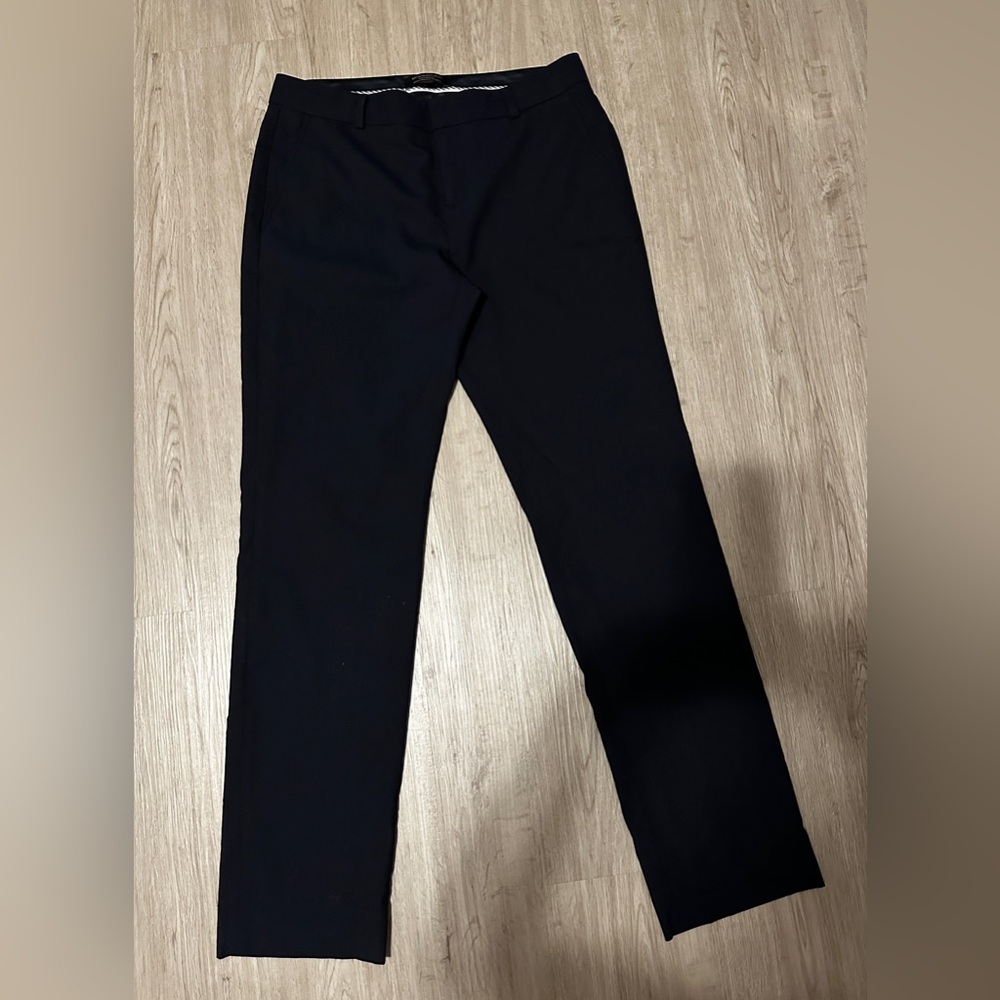 Banana Republic Slim Straight Navy Pants